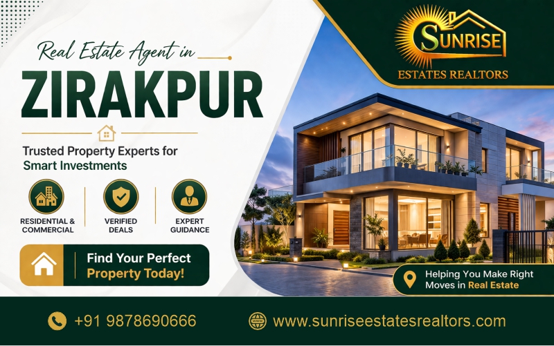 Real estate agent in zirakpur