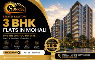 Best 3 BHK Flats in Mohali