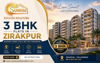 3 BHK Flats in Zirakpur